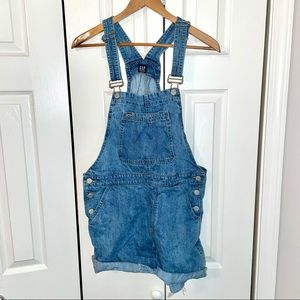 GAP overall shorts